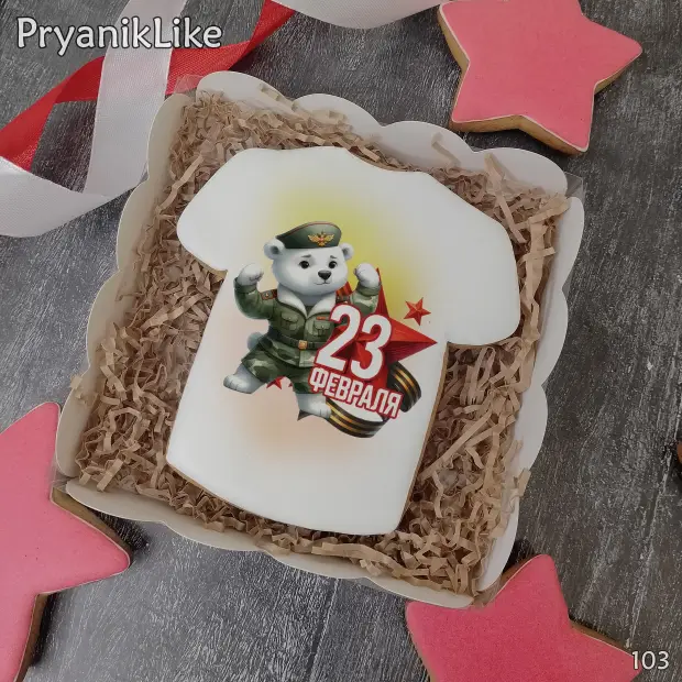 Пряник футболка (10-10 см.)